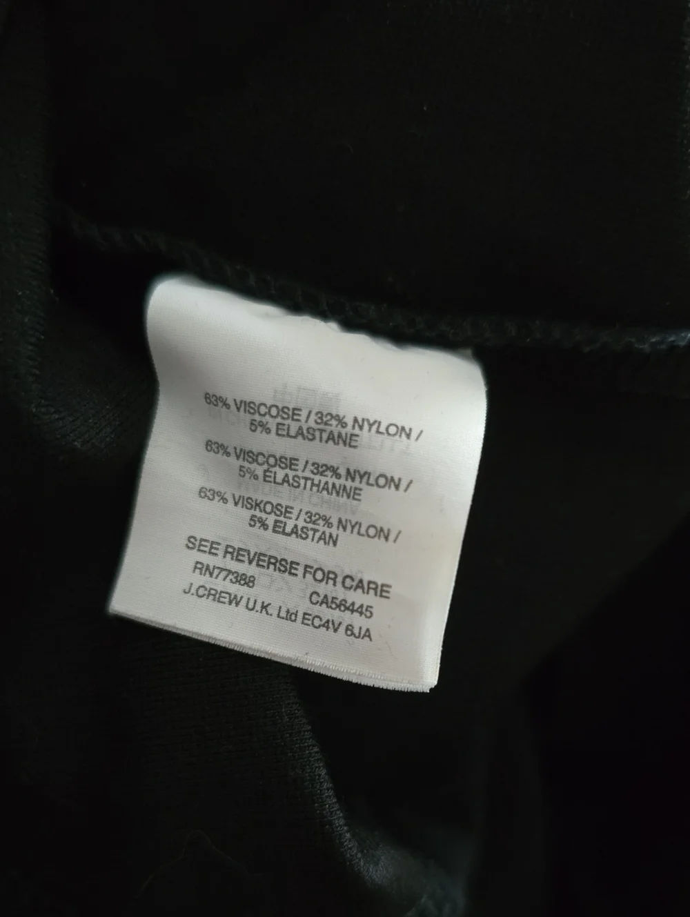 J. Crew Black Pixie Pants Size 8